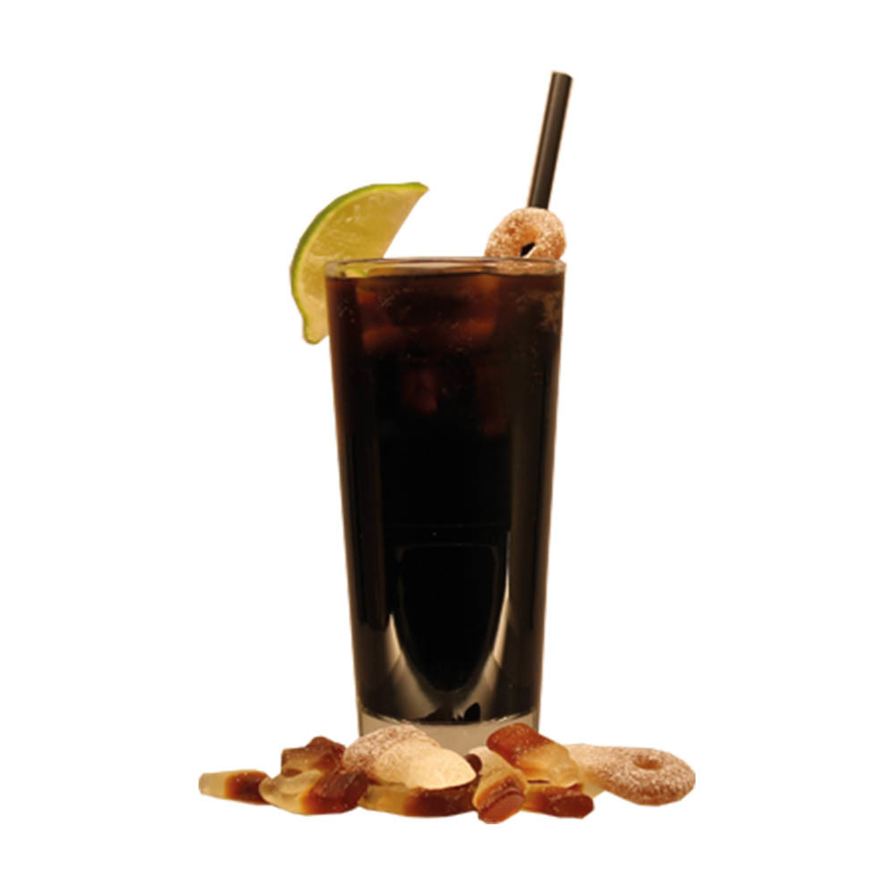 Cola Sour Drink - BarKing, blandas enkelt och snabbt av bartendern.