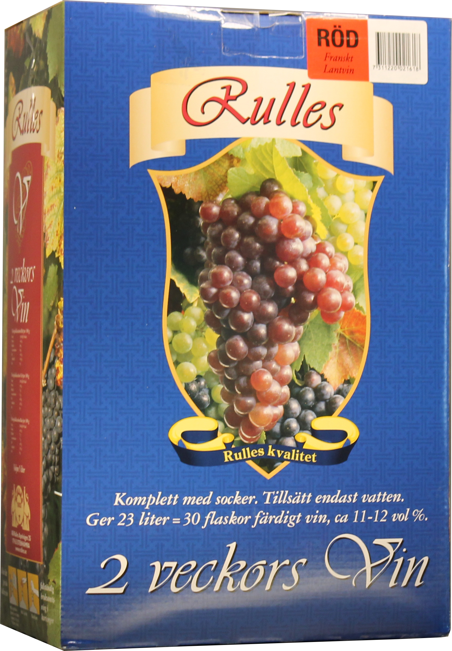 Rulles Röd Vin 2 veckors - BarKing Shots- & Drinkspec Shots ...