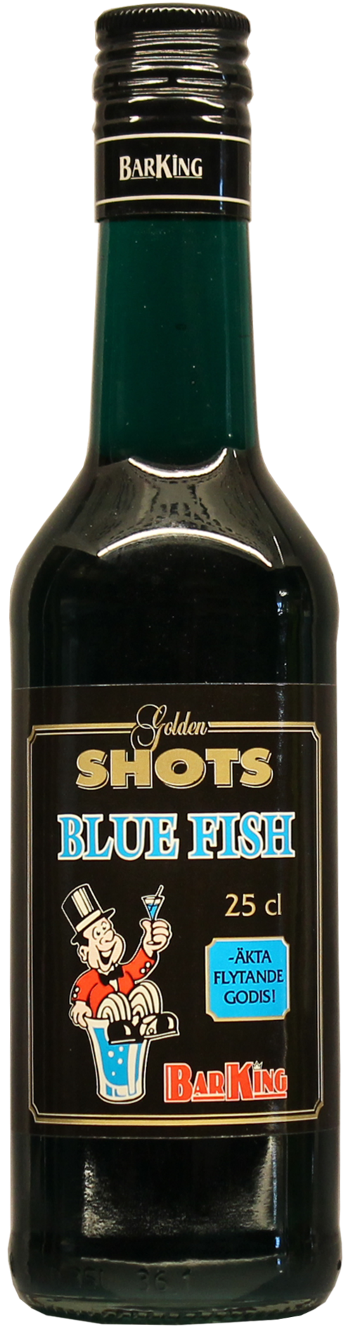 Golden Shots Blue Fish