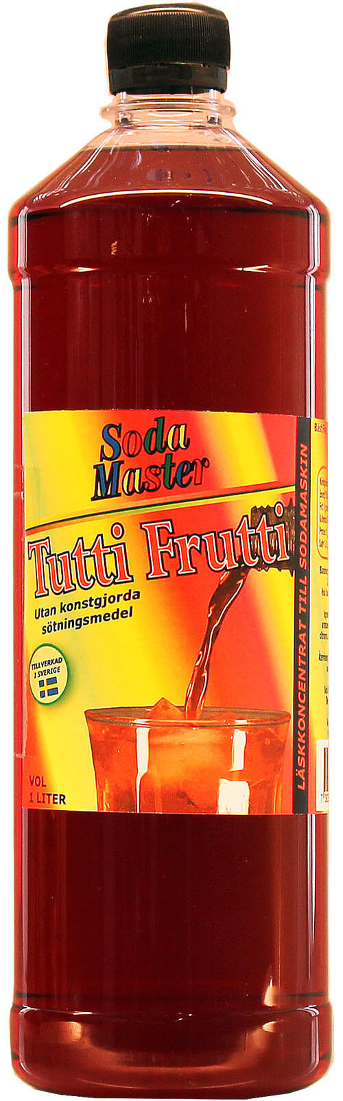 Tutti Frutti Läskkoncentrat Soda Master 100cl