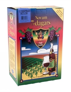Novum Liebfraumilch vinsats ger 21 liter utsökt halvtorrt vitt vin.