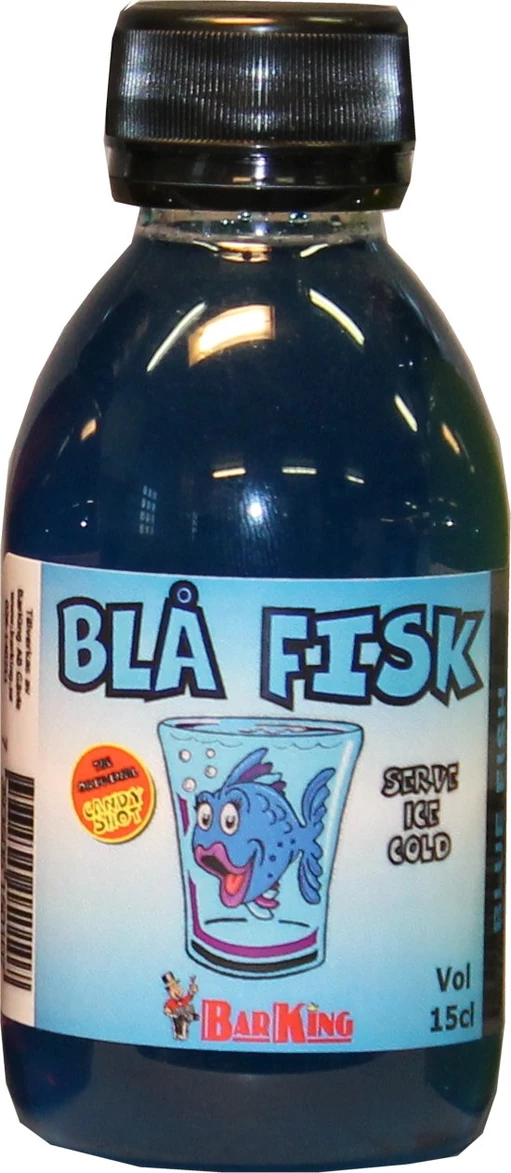 Blå Fisk Shot 15 cl